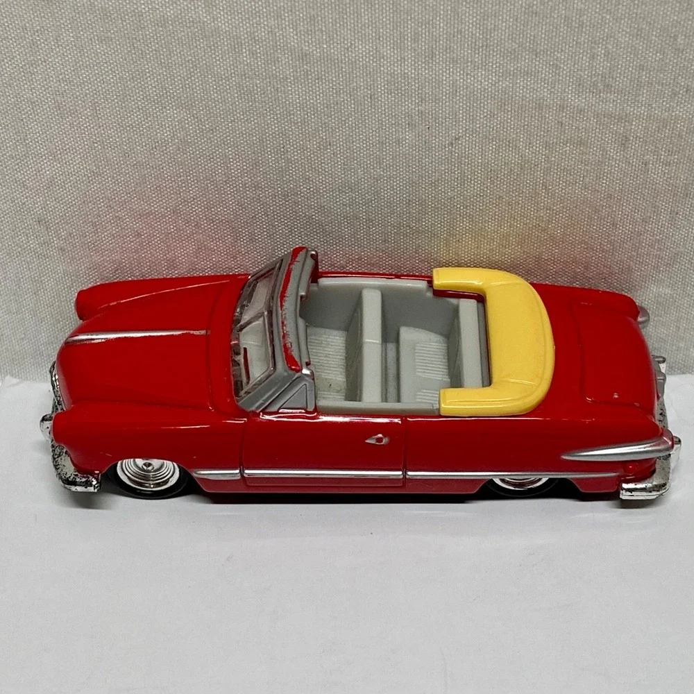 Vintage Maisto 1949 Ford Imperial Convertible Red 1/64 Dealer Sample Loose GUC